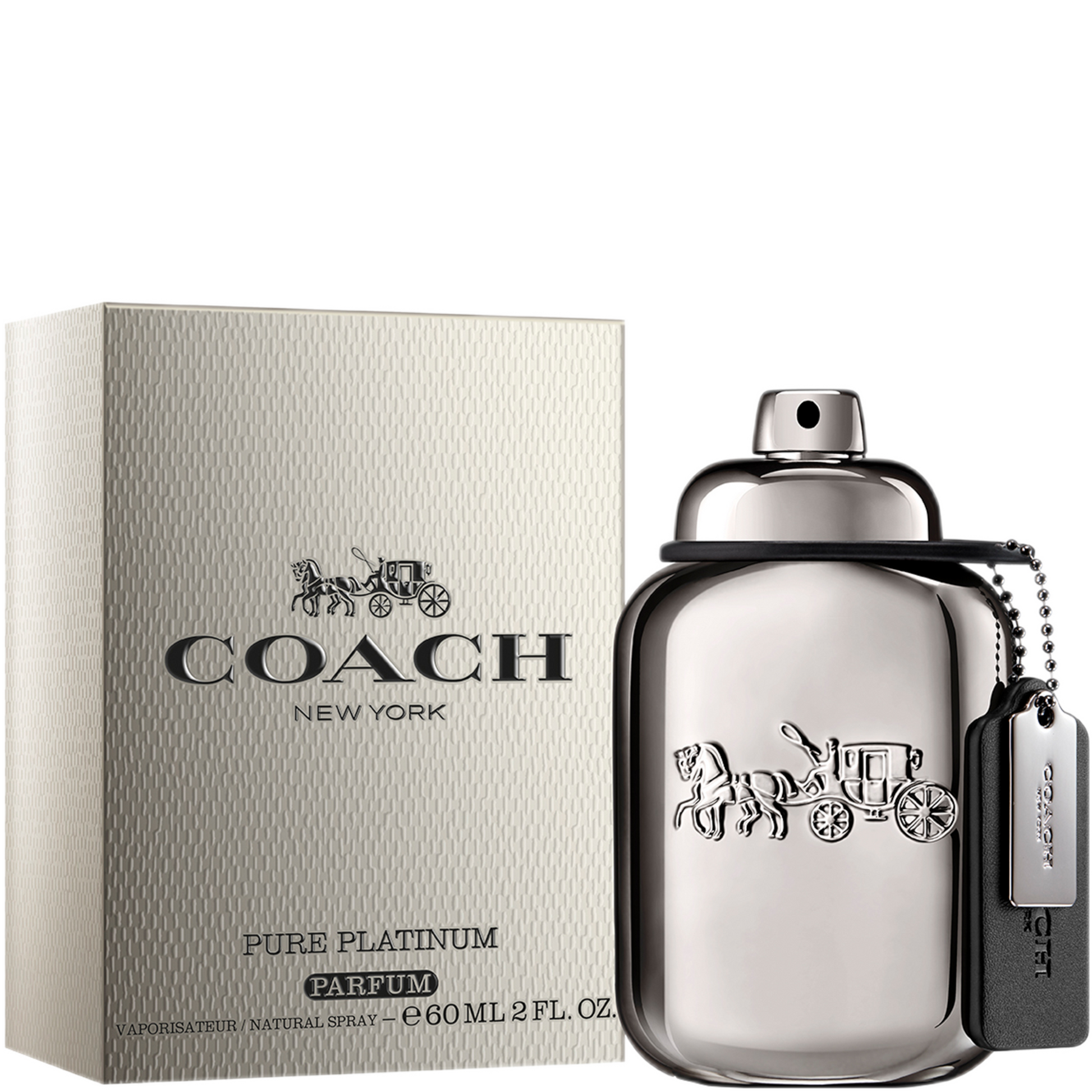 Coach For Men Pure Platinum Parfum Spray