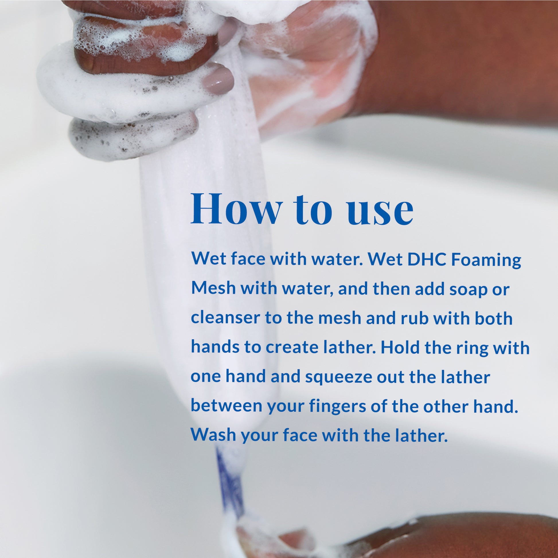 DHC Bubble Foaming Mesh