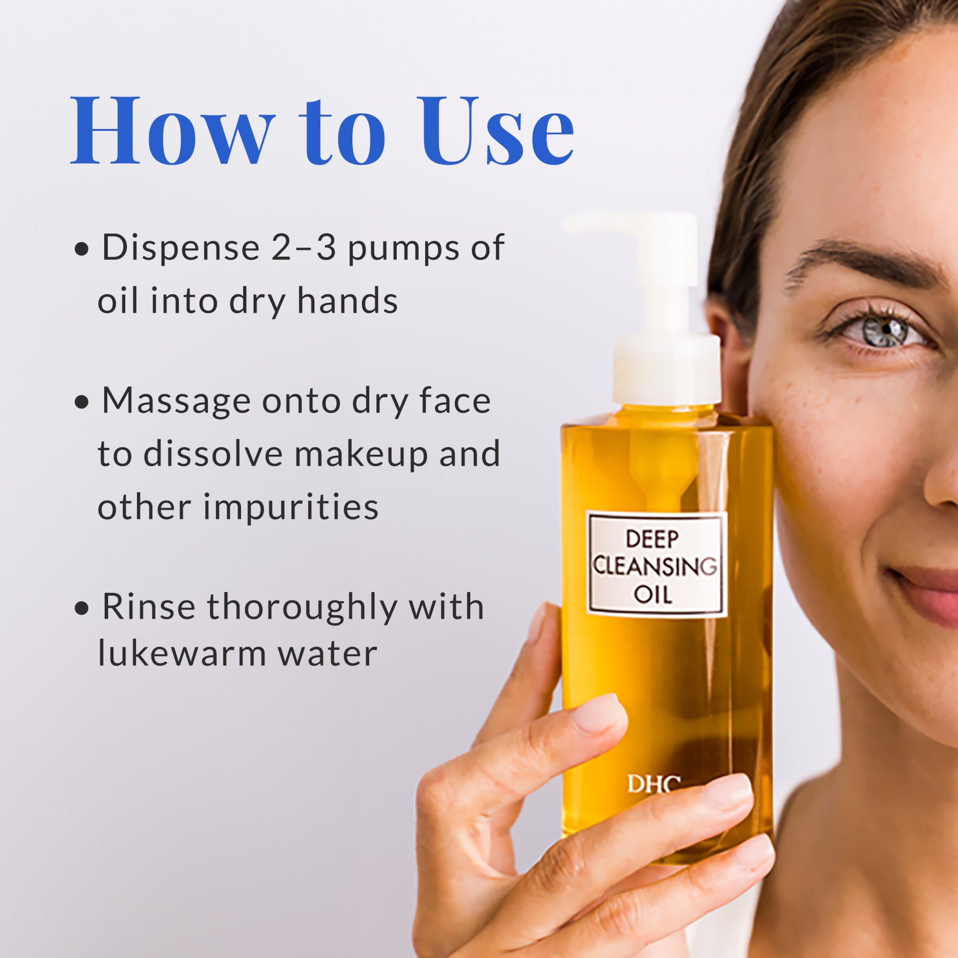 DHC Deep Cleansing Oil - Facial Cleanser