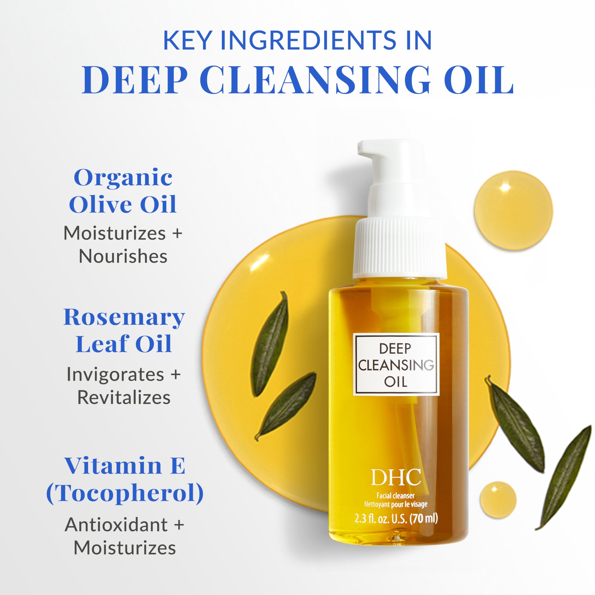 DHC Deep Cleansing Oil - Facial Cleanser