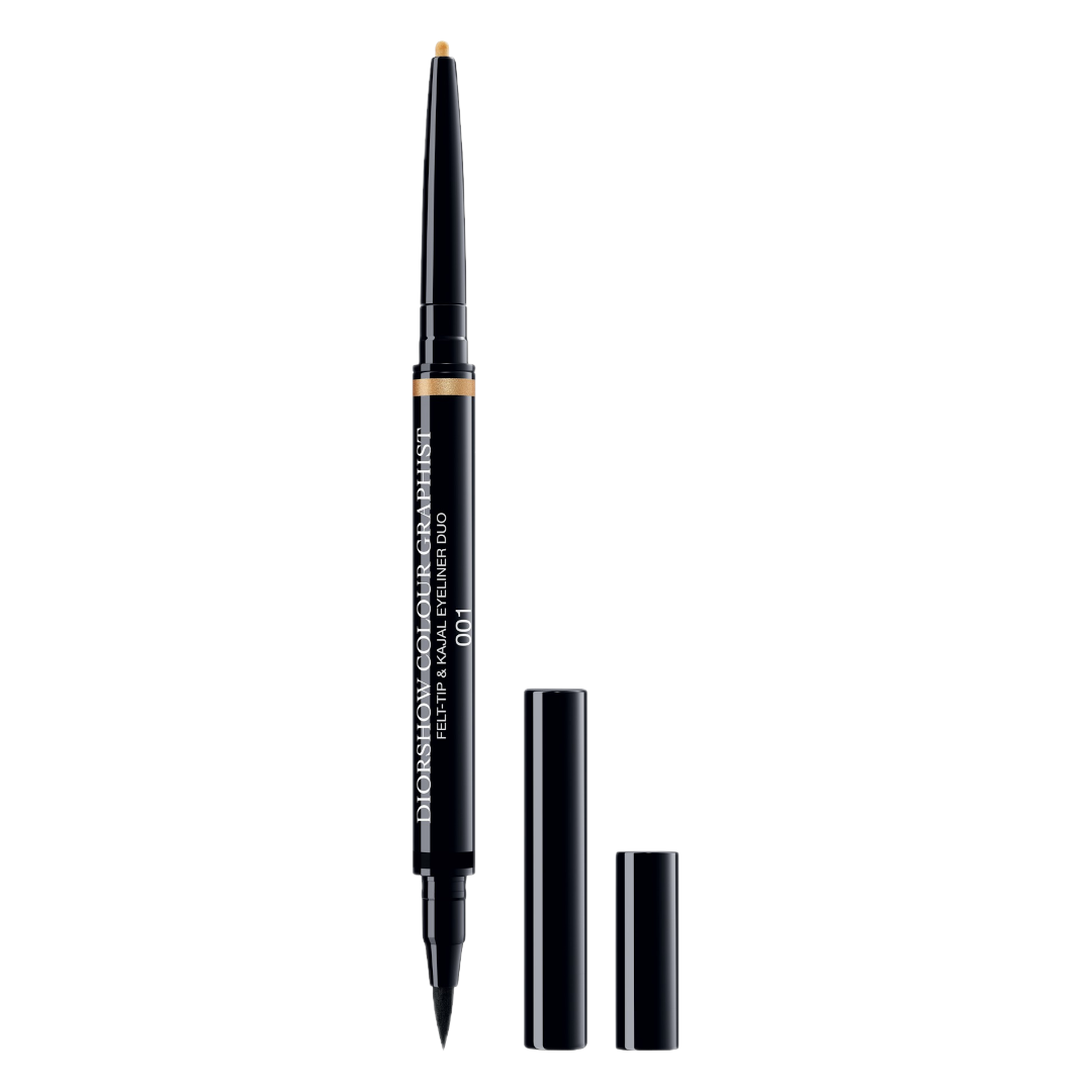 DIOR Diorshow Colour Graphist Water-Resistant Duo Eyeliner - 0.11g / 001 - Black / Gold