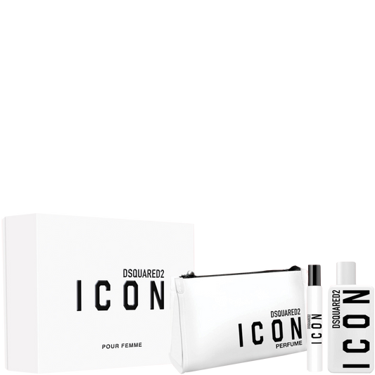DSquared2 Icon Pour Femme Eau de Parfum 100ml Gift Set