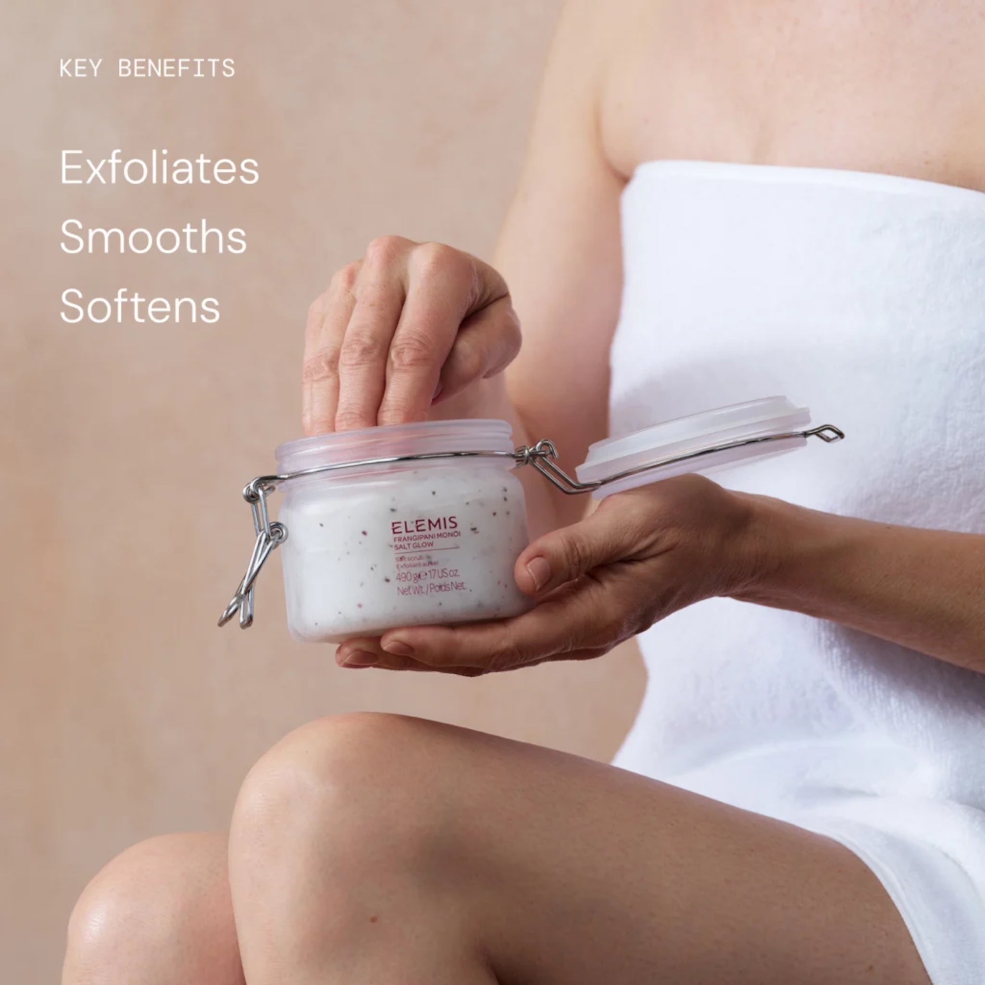 Elemis Frangipani Monoi Salt Glow Body Scrub