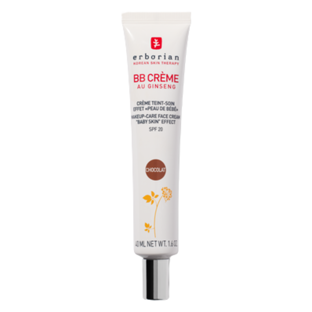 Erborian BB Creme "Baby Skin" Effect Make-Up-Care Face Cream 5-In-1 SPF20 - 40ml / Chocolat