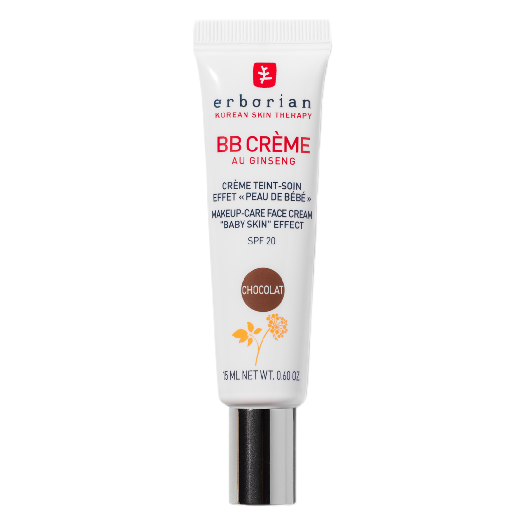 Erborian BB Creme "Baby Skin" Effect Make-Up-Care Face Cream 5-In-1 SPF20 - Mini - 15ml / Chocolat