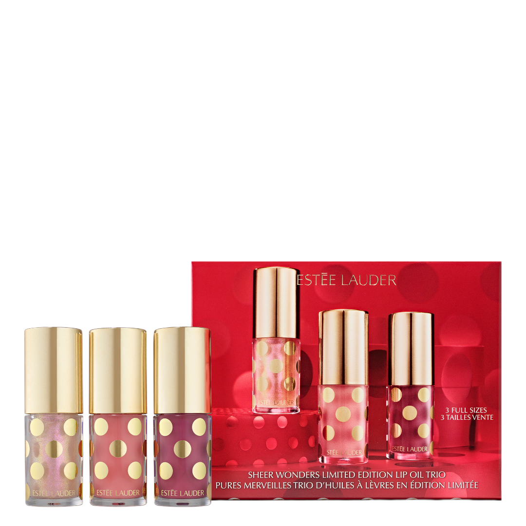 Estee Lauder 3 Piece Lip Oil Gift Set - Gift Set