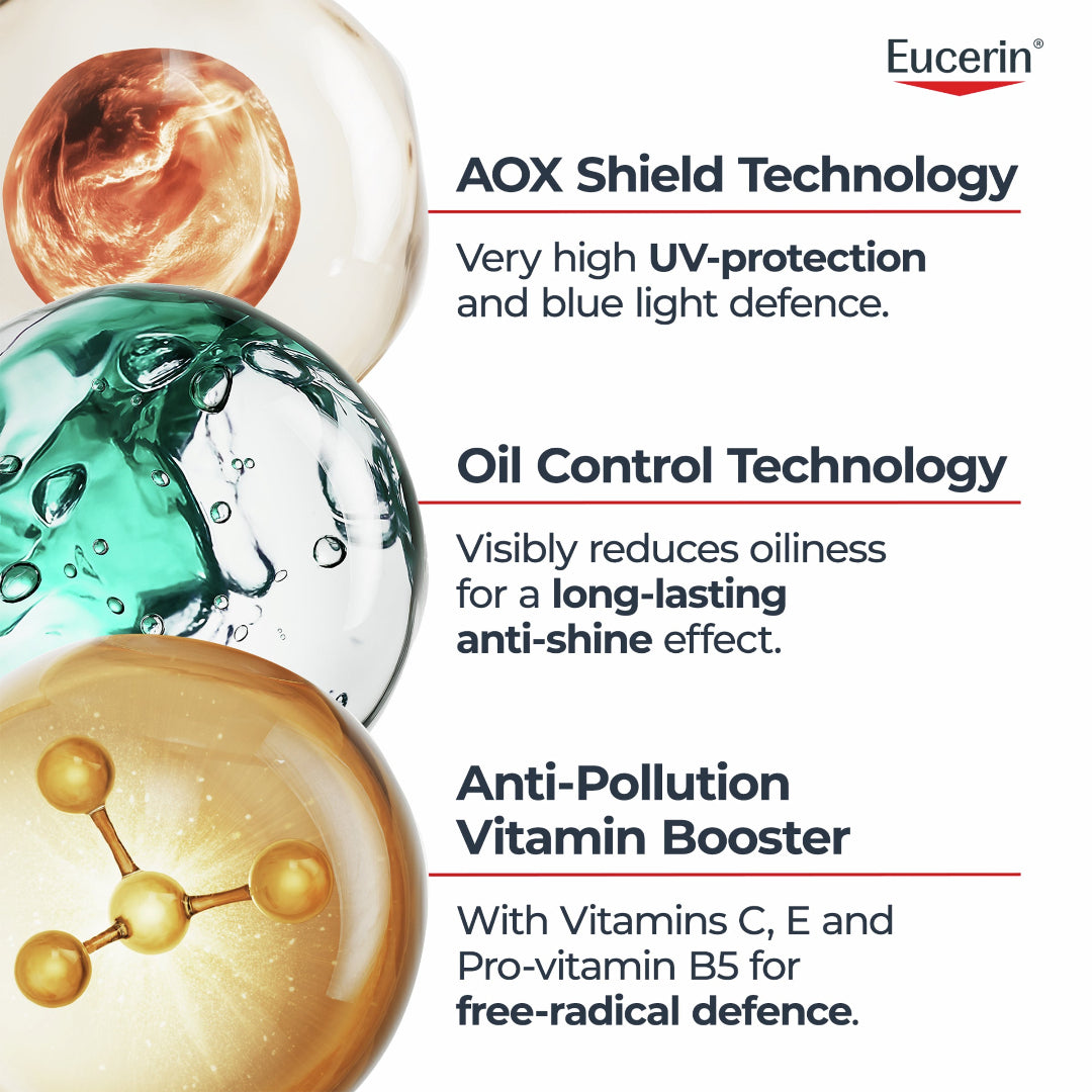 Eucerin Sun Oil Control Ultra-Light UV Serum SPF50+