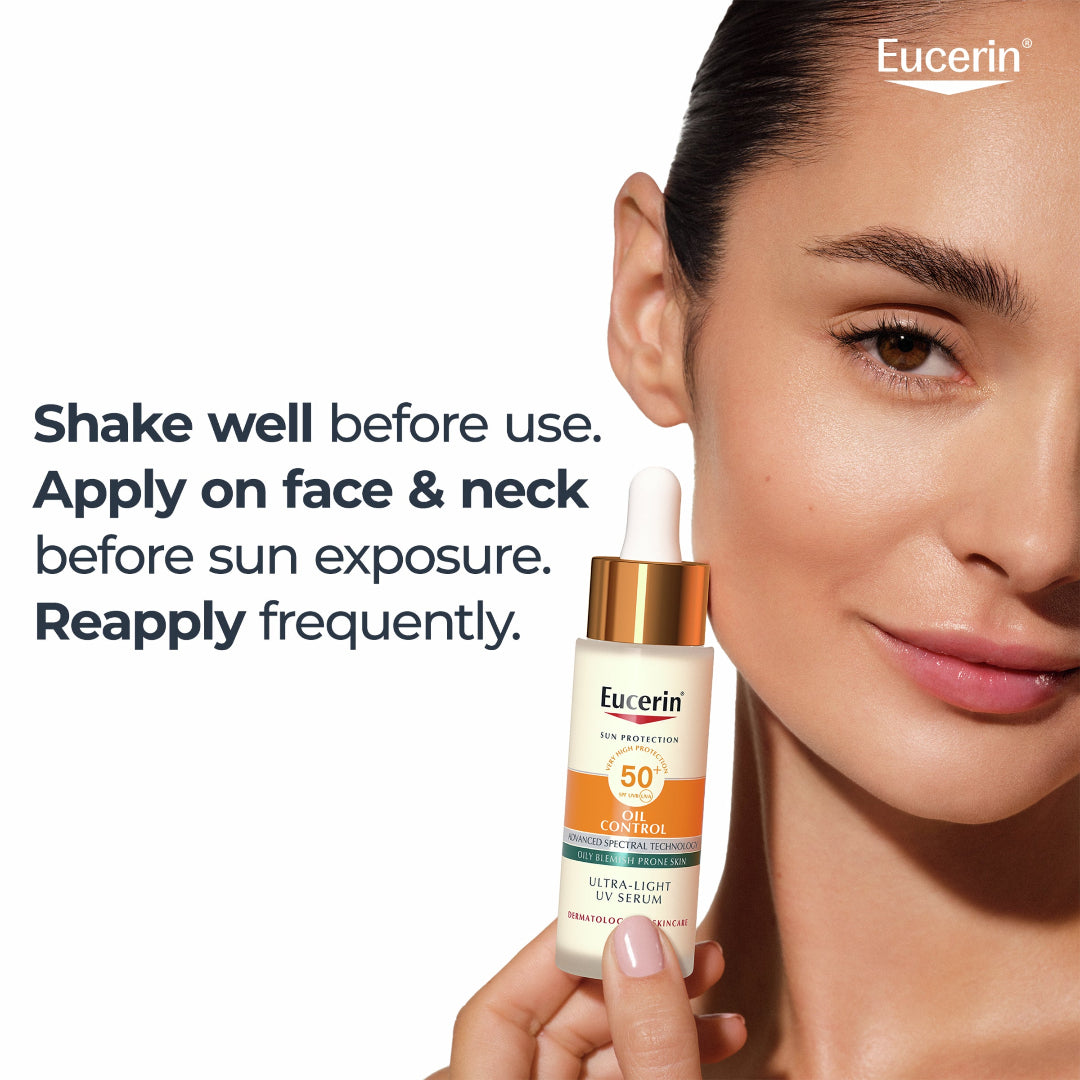 Eucerin Sun Oil Control Ultra-Light UV Serum SPF50+
