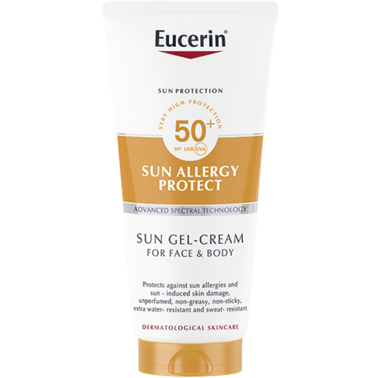 Eucerin Sun Allergy Protect Sun Cream Gel For Face and Body SPF50+