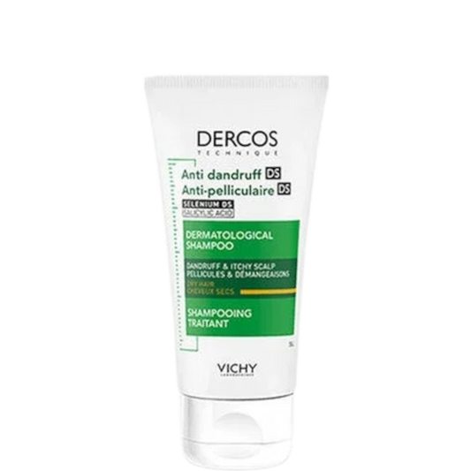 FREE GIFT - Vichy Dercos Anti-Dandruff Advanced Action Shampoo for Itchy Scalp, Dry Hair