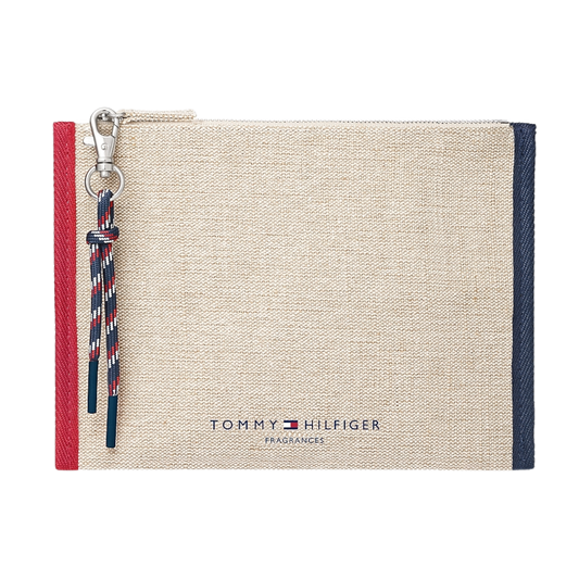 FREE GIFT - Tommy Hilfiger Flat Pouch with Charms