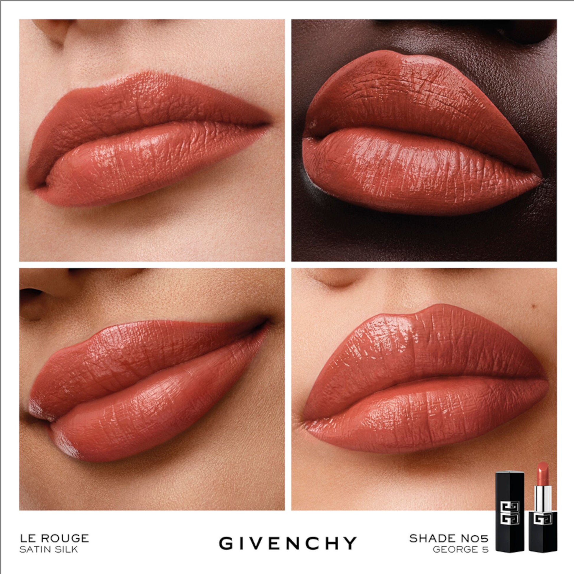 GIVENCHY Le Rouge Satin Silk Lipstick
