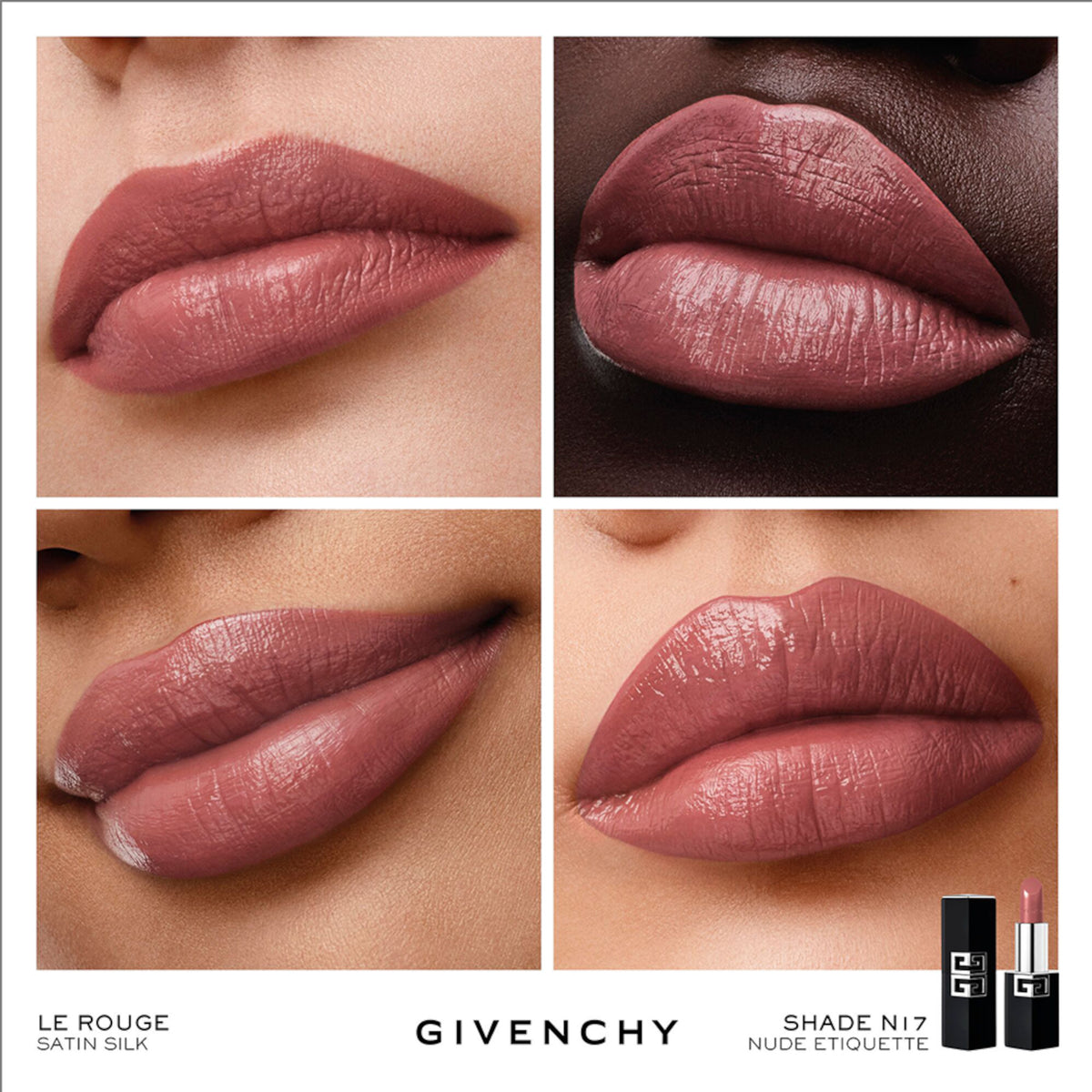 GIVENCHY Le Rouge Satin Silk Lipstick