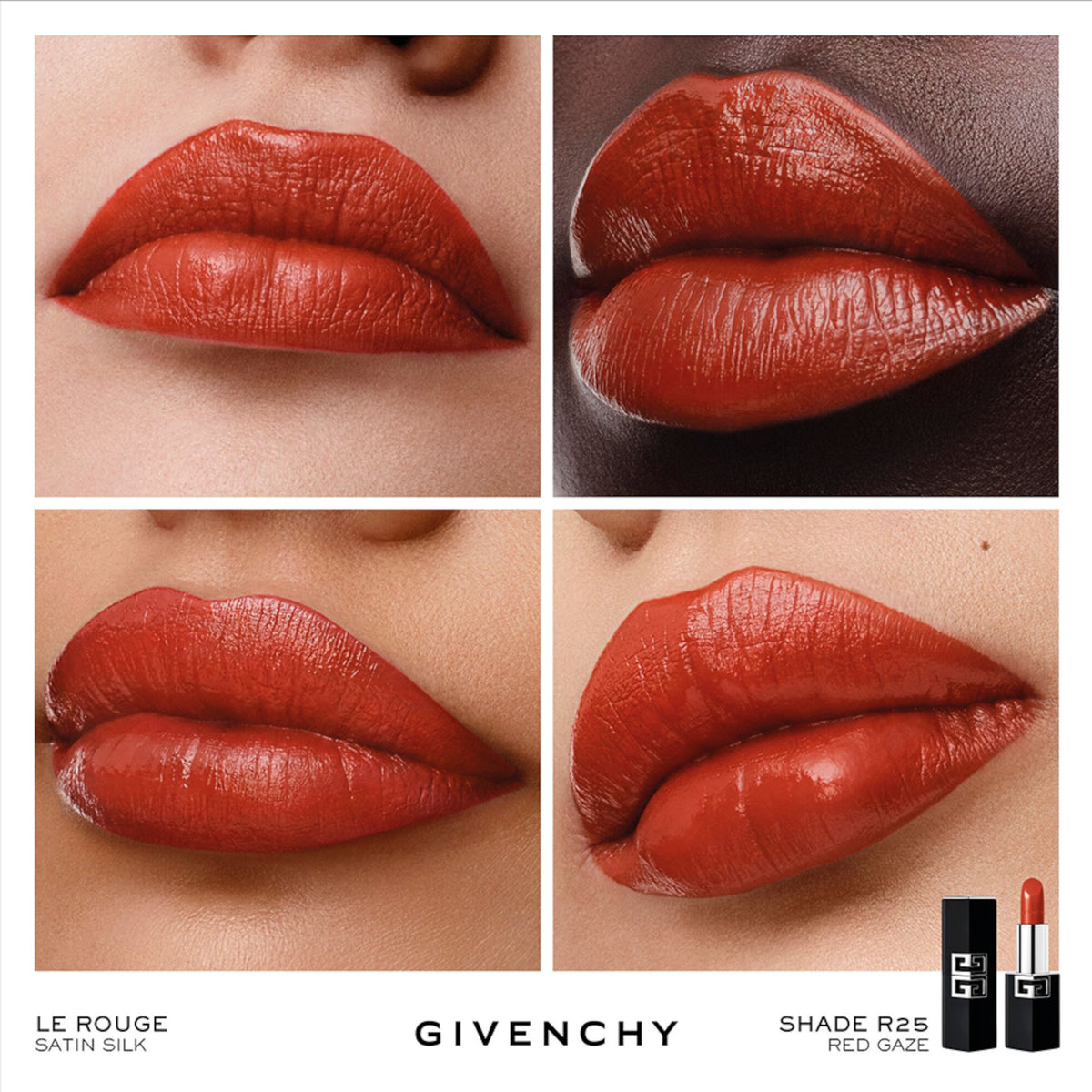 GIVENCHY Le Rouge Satin Silk Lipstick