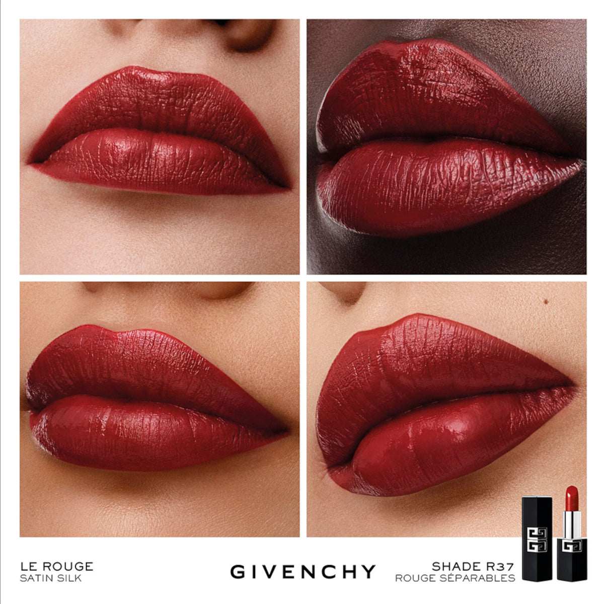 GIVENCHY Le Rouge Satin Silk Lipstick