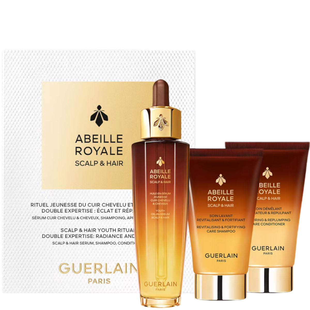 GUERLAIN Abeille Royale Scalp & Hair Youth Ritual Gift Set