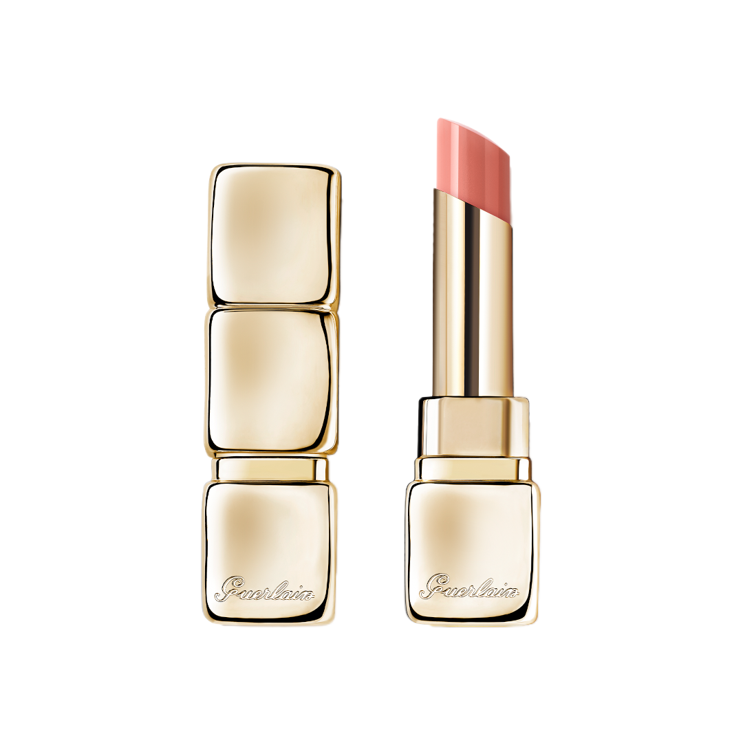 GUERLAIN KISSKISS Bee Glow Colour Reviving Lipstick Balm - 3.2g / 129 - Blossom Glow