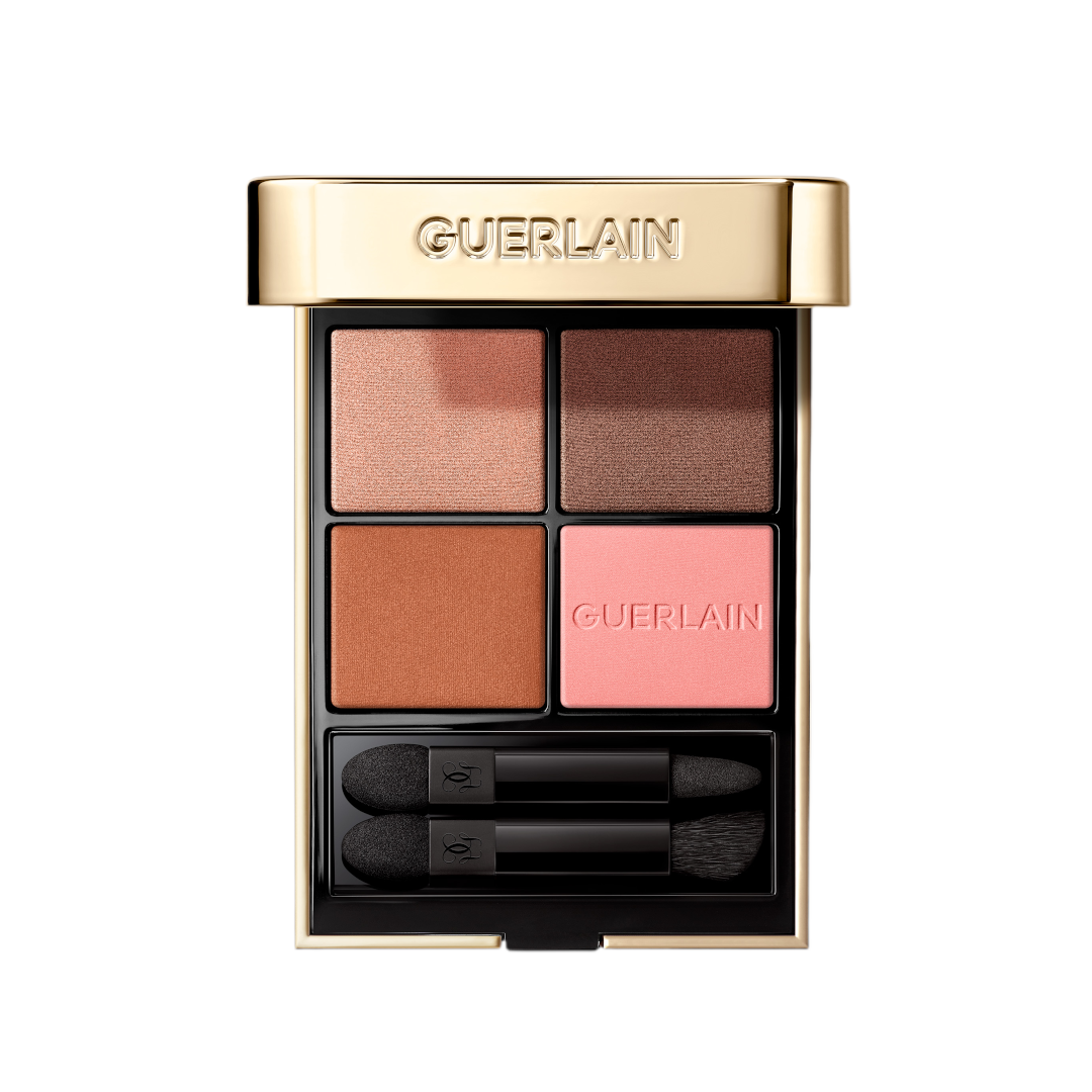 GUERLAIN Ombres G Eyeshadow Quad - Palette / 129 - Honey Amber
