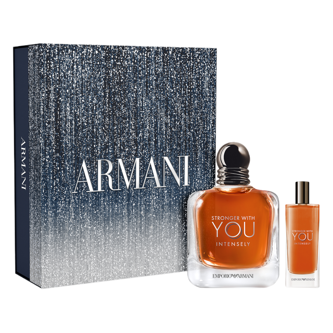 Giorgio Armani Emporio Armani Stronger With You Intensely Eau de Parfum 100ml Gift Set - 100ml