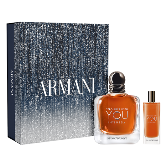 Giorgio Armani Emporio Armani Stronger With You Intensely Eau de Parfum 100ml Gift Set