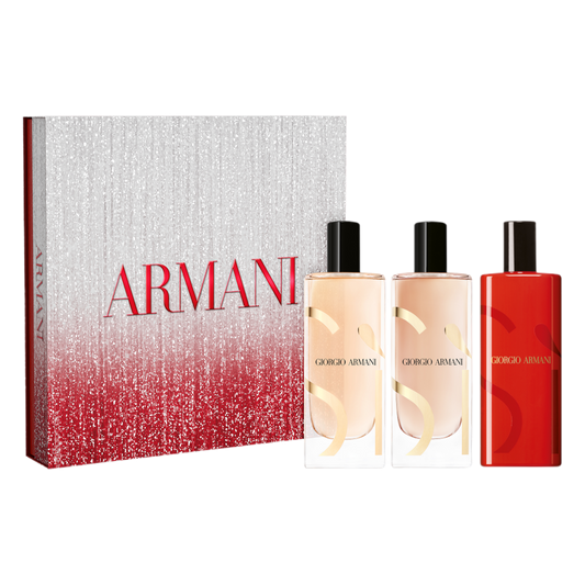 Giorgio Armani Si Miniature Trio 3 x 15ml Gift Set