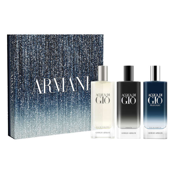 Giorgio Armani Acqua di Gio 3 x 15ml Gift Set – Escentual