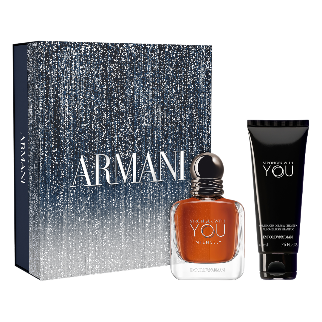 Giorgio Armani Emporio Armani Stronger With You Intensely Eau de Parfum Spray 50ml Gift Set - 50ml