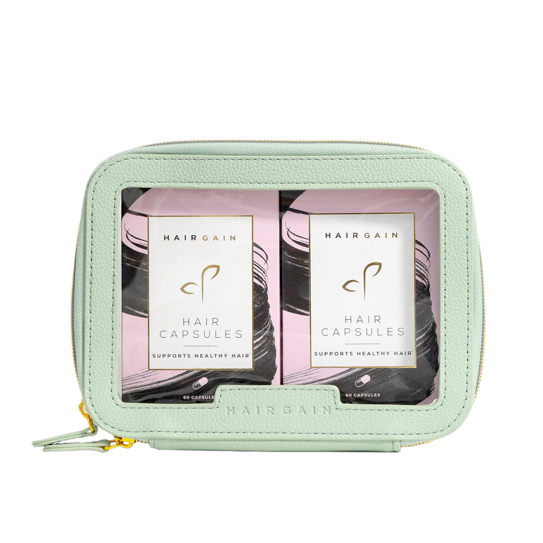 Hair Gain Hair Capsules Duo Set - 2 x 60 Capsules