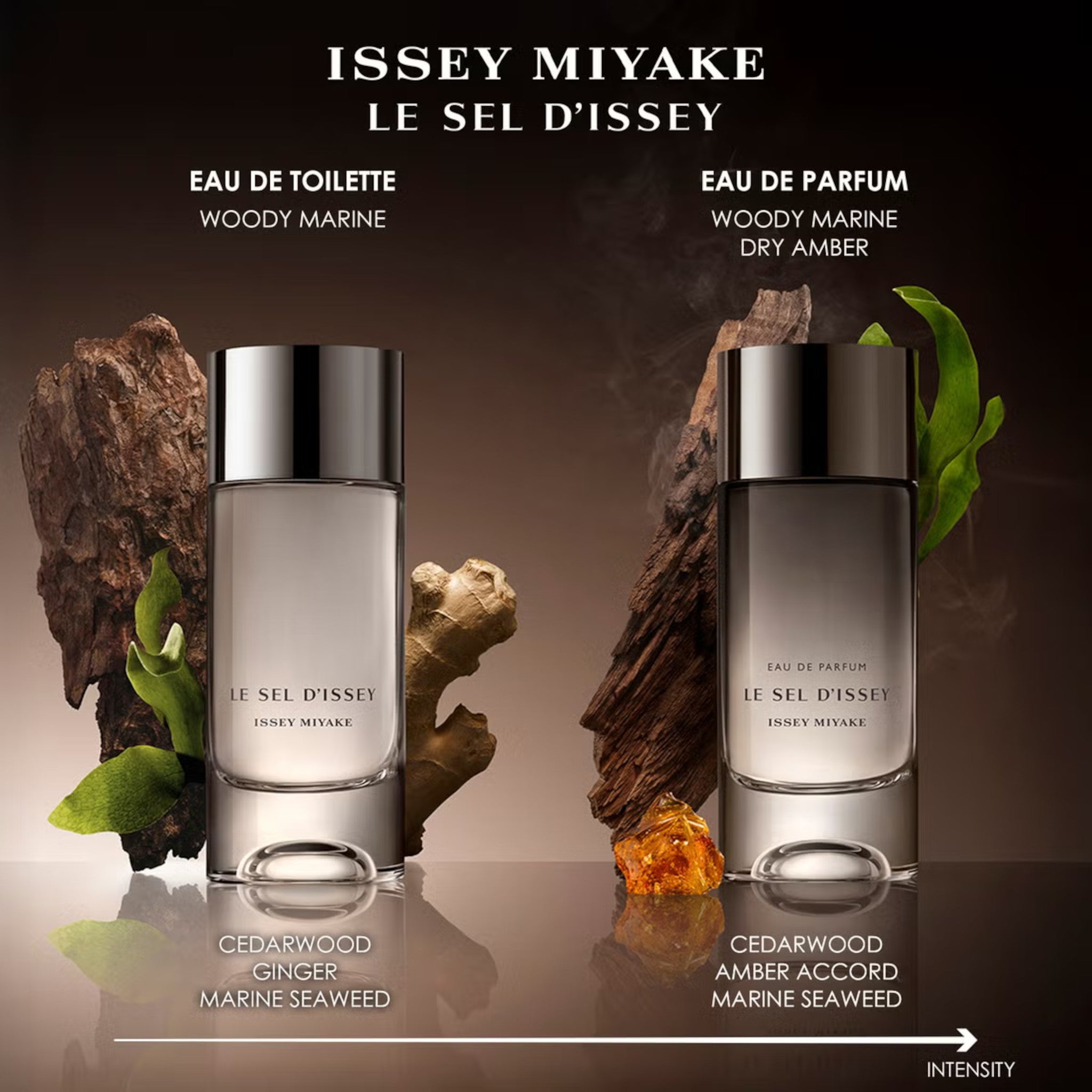 Issey Miyake Le Sel d'Issey Eau de Toilette Spray 50ml Gift Set