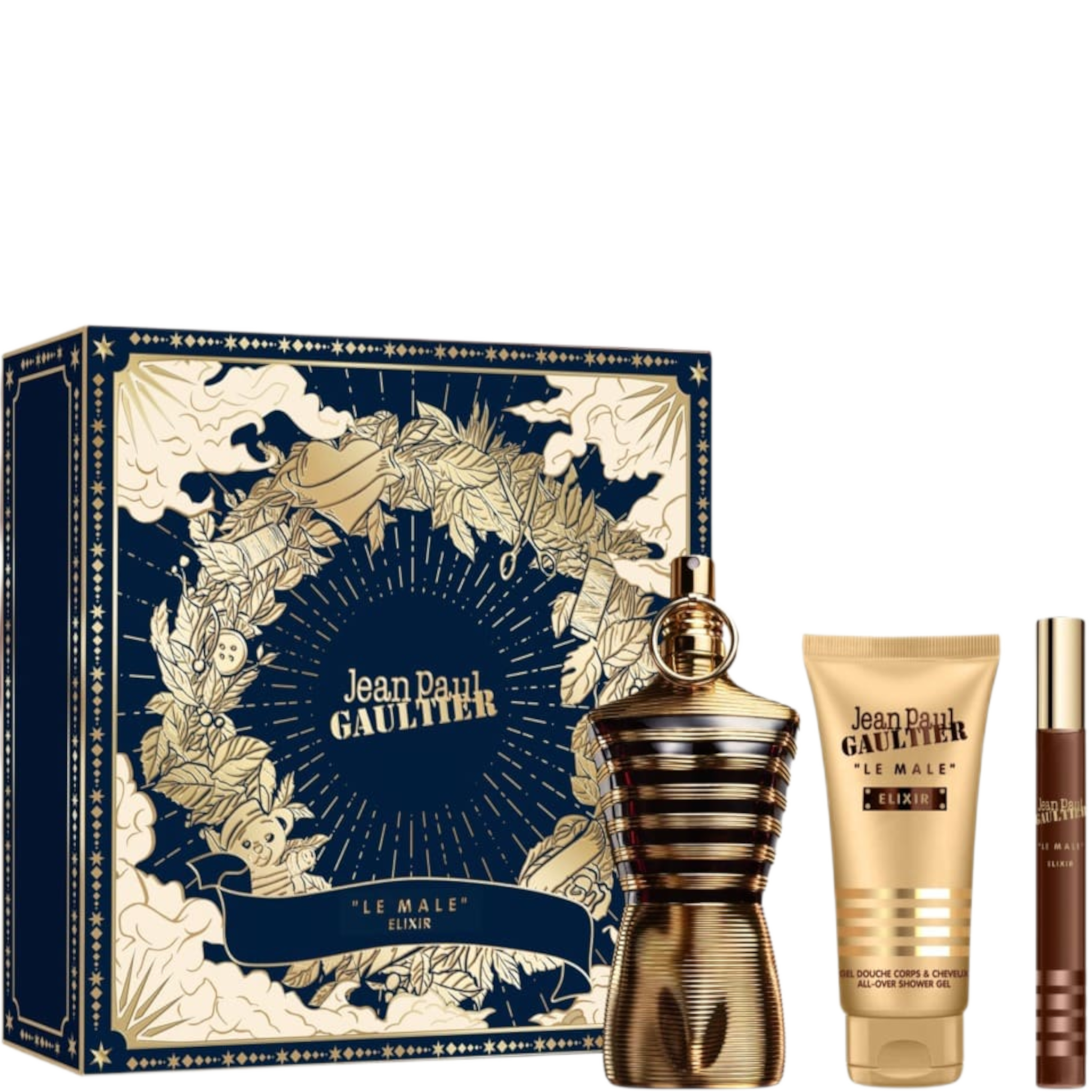 Jean Paul Gaultier Le Male Elixir Parfum Spray 75ml Gift Set – Escentual