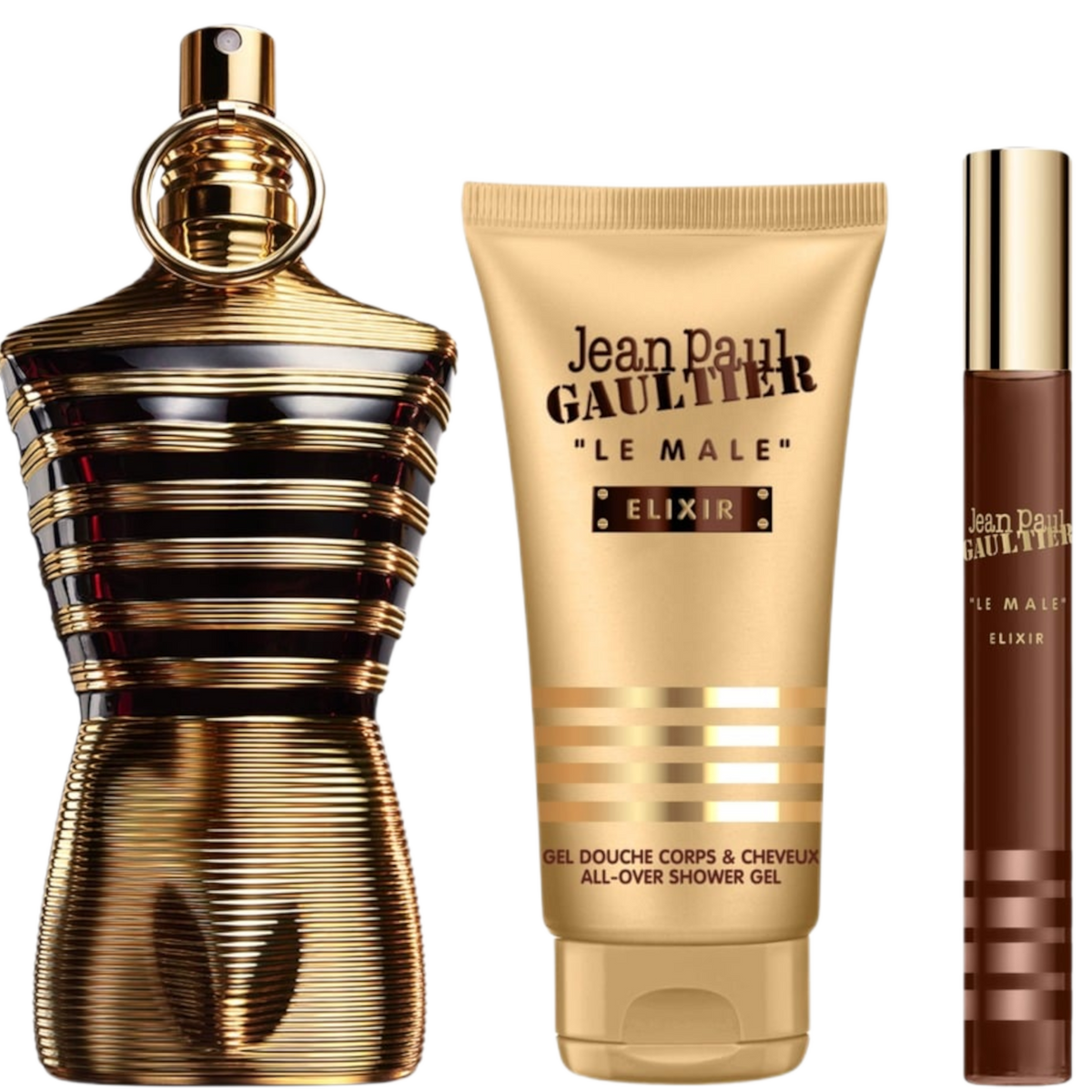 Jean Paul Gaultier Le Male Elixir Parfum Spray 75ml Gift Set