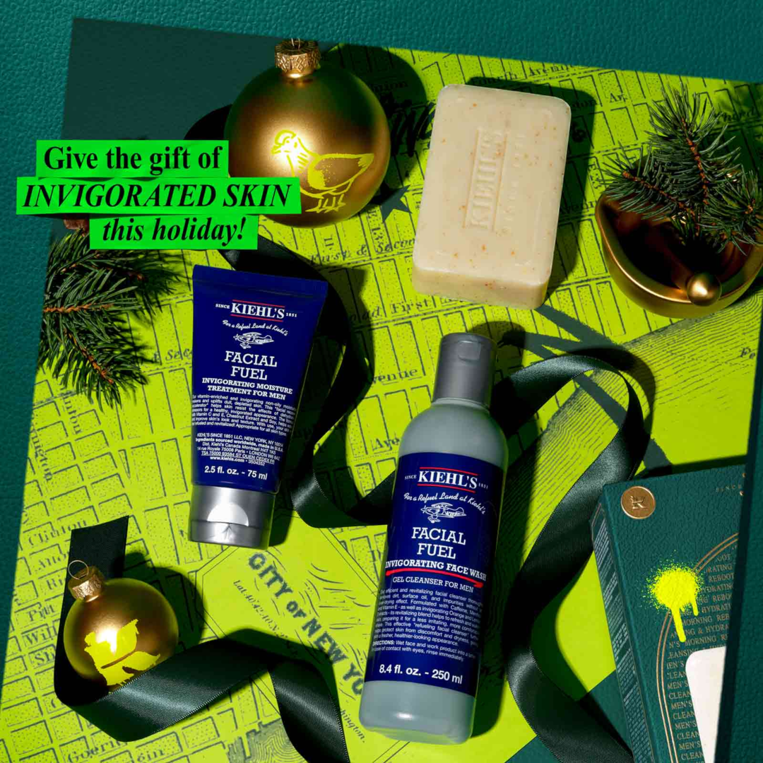 Kiehl's Facial Fuel Men's Morning Reboot Gift Set