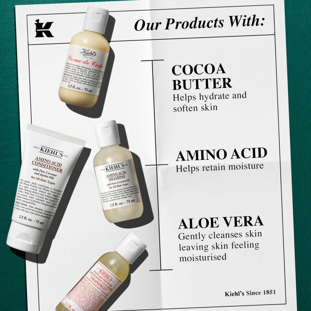 Kiehl's Oh So Soft & Sudsy Gift Set