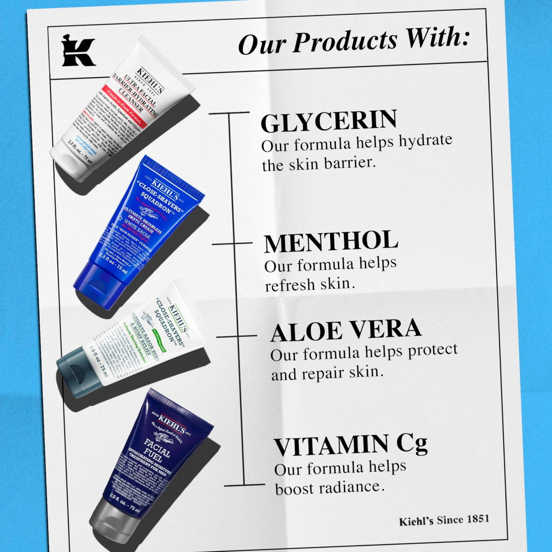 Kiehl's Men's Get Up & Groom Set