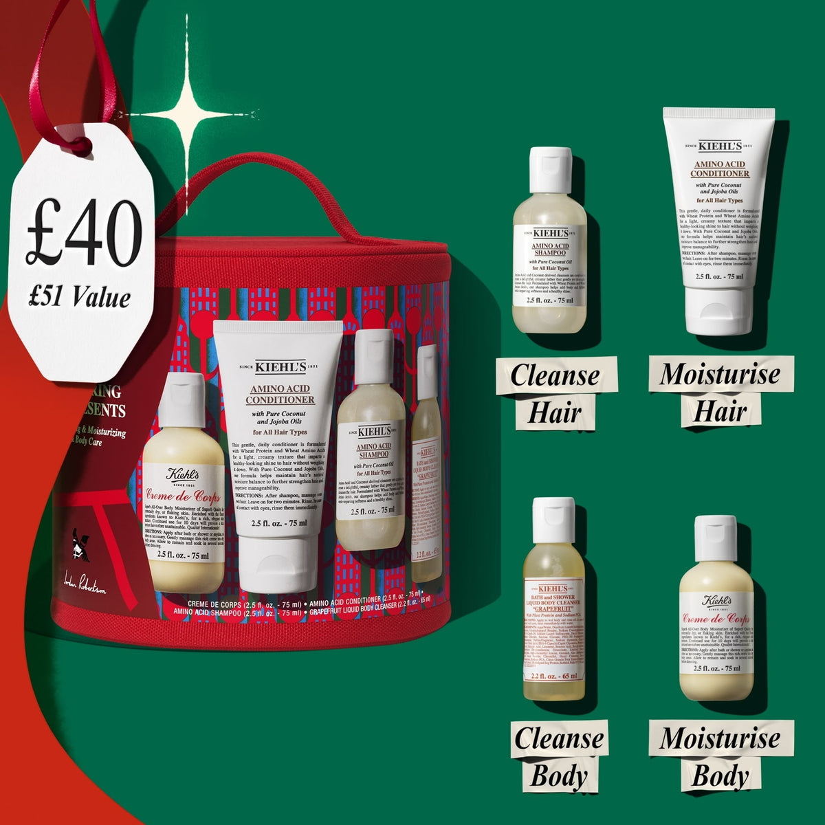 Kiehl's Pampering Presents Gift Set