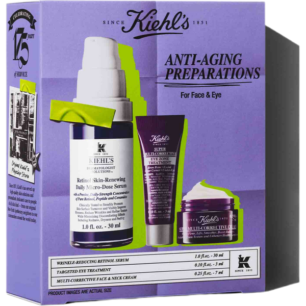Kiehl's Anti-Ageing Preparations Gift Set – Escentual