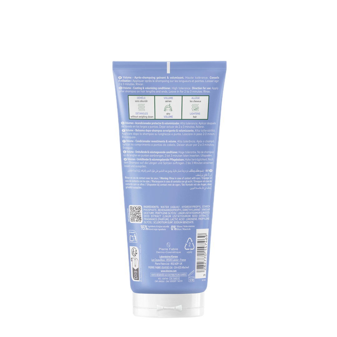 Klorane Flax Fiber Volume Conditioner for Fine Hair