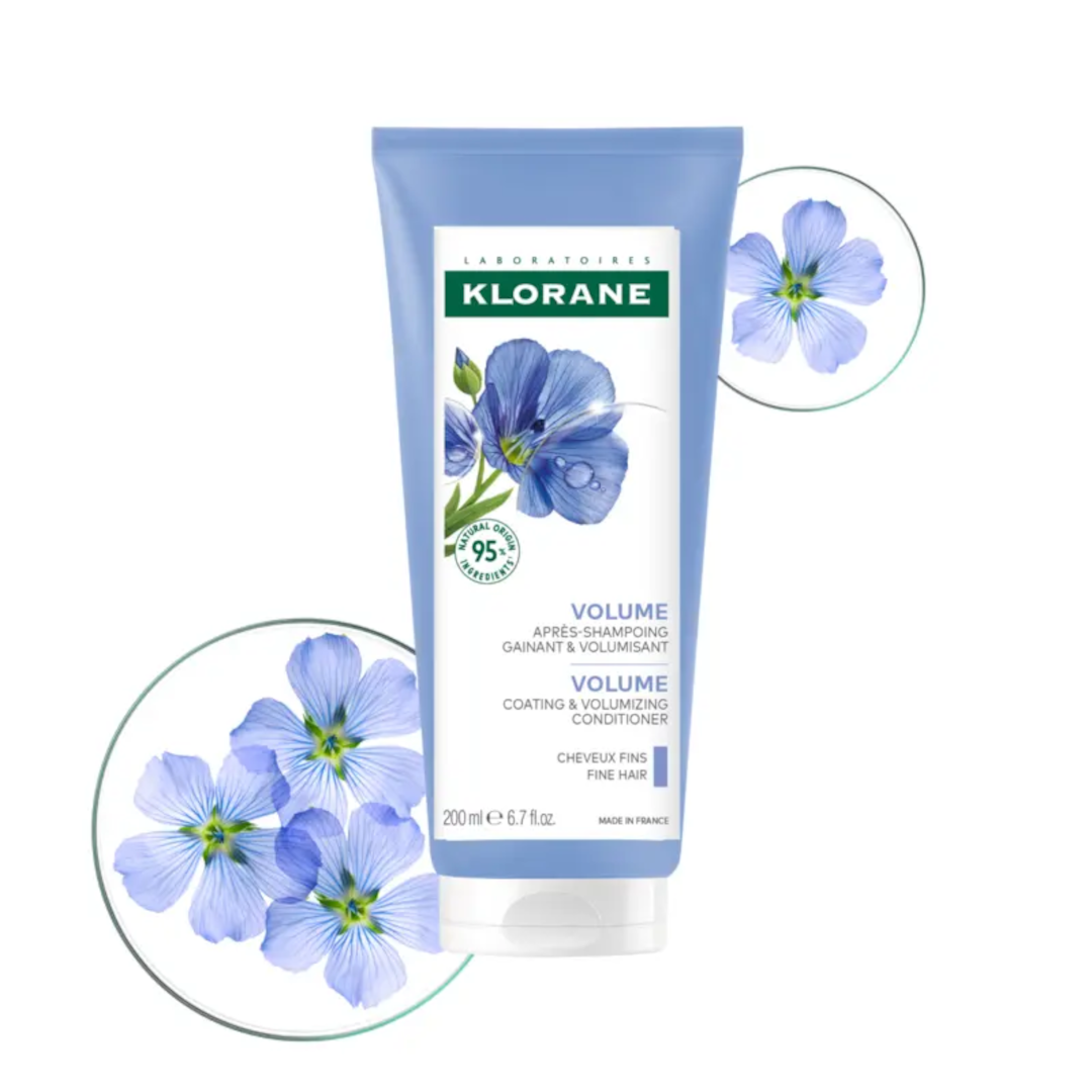 Klorane Flax Fiber Volume Conditioner for Fine Hair