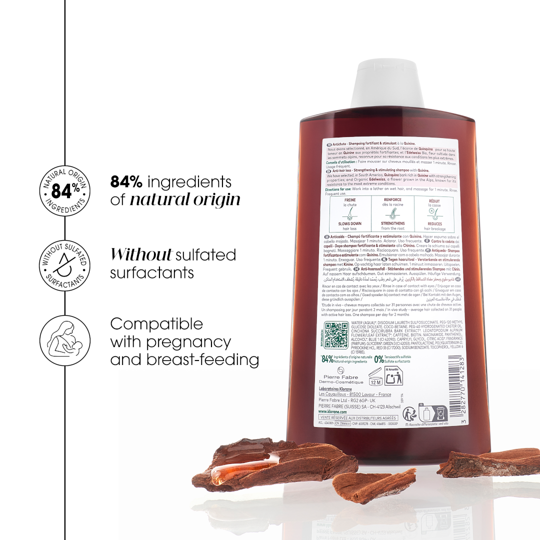 Klorane Quinine Shampoo for Thinning Hair