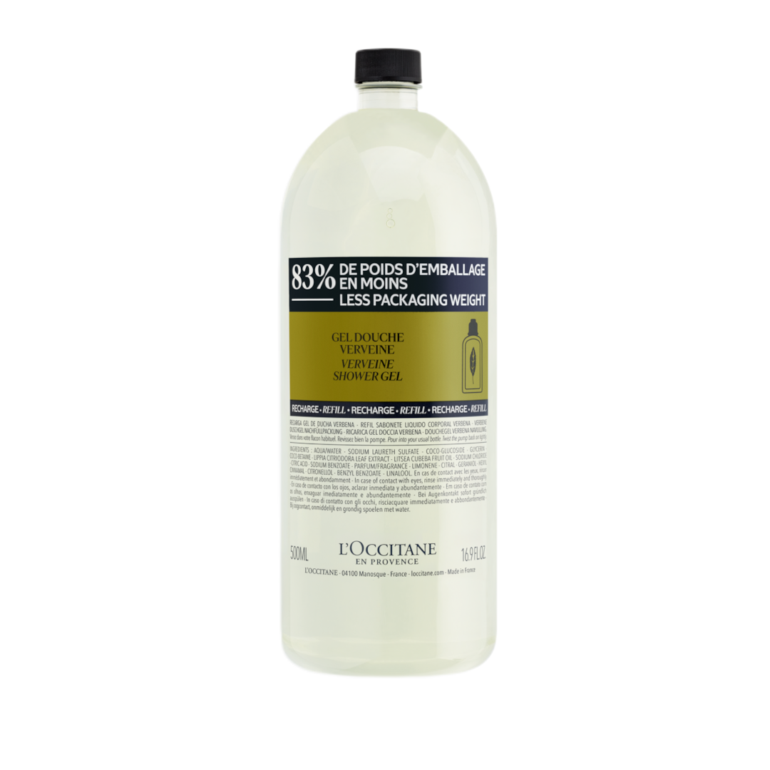 L'Occitane Verbena Shower Gel Refill - 500ml