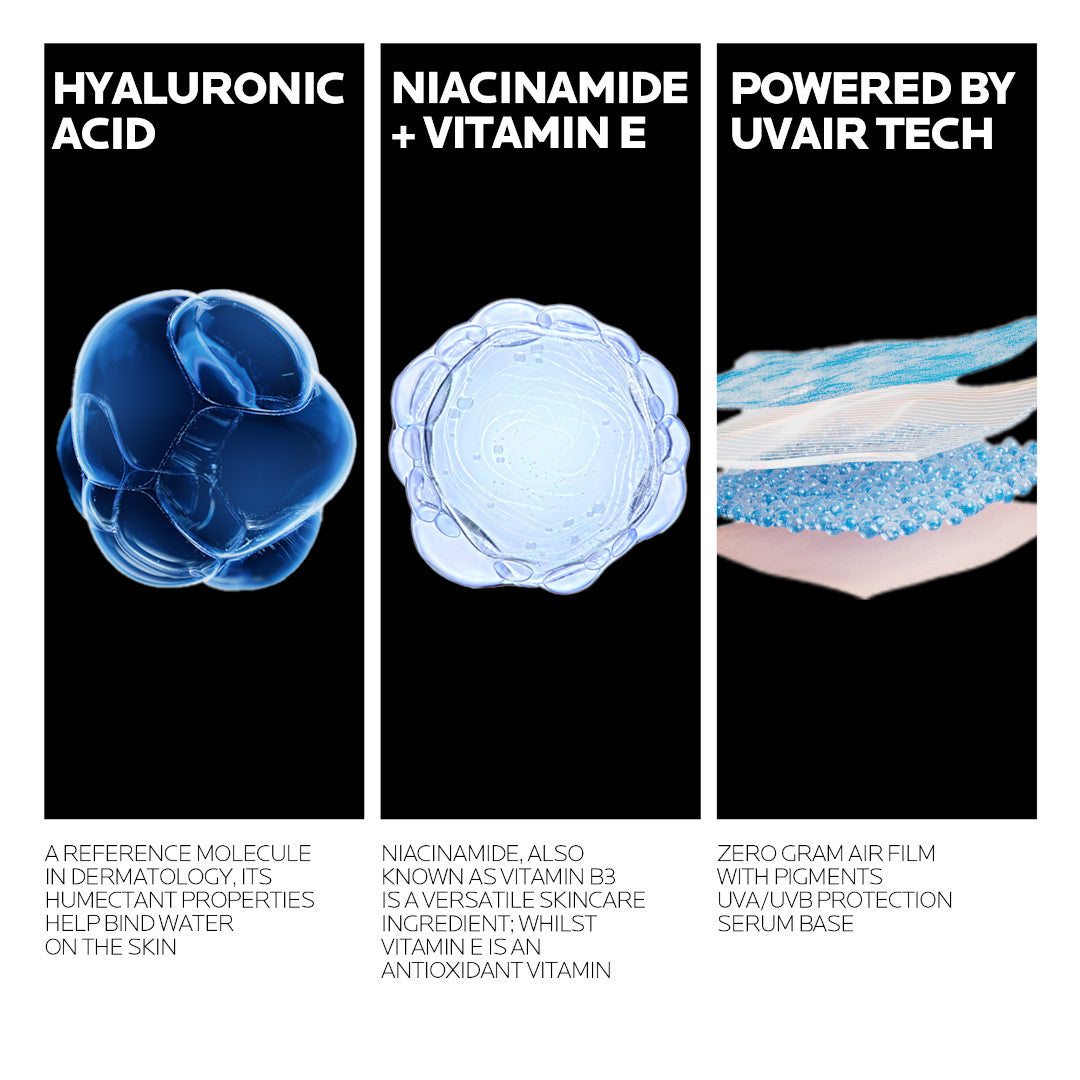 La Roche-Posay Anthelios UV Air Tinted Serum Sunscreen SPF50+