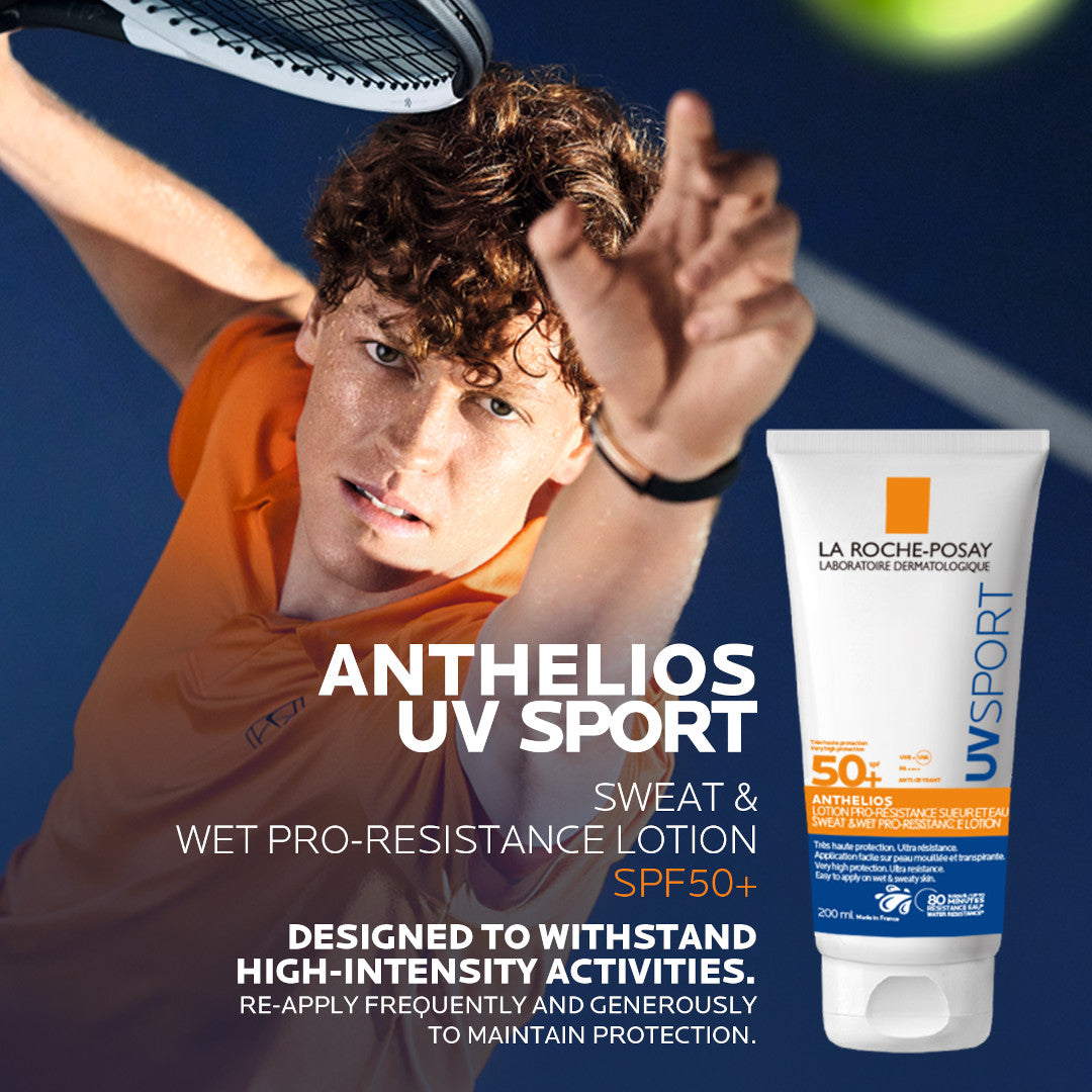 La Roche-Posay Anthelios UVSPORT Sweat & Wet Pro-Resistance Lotion SPF50+