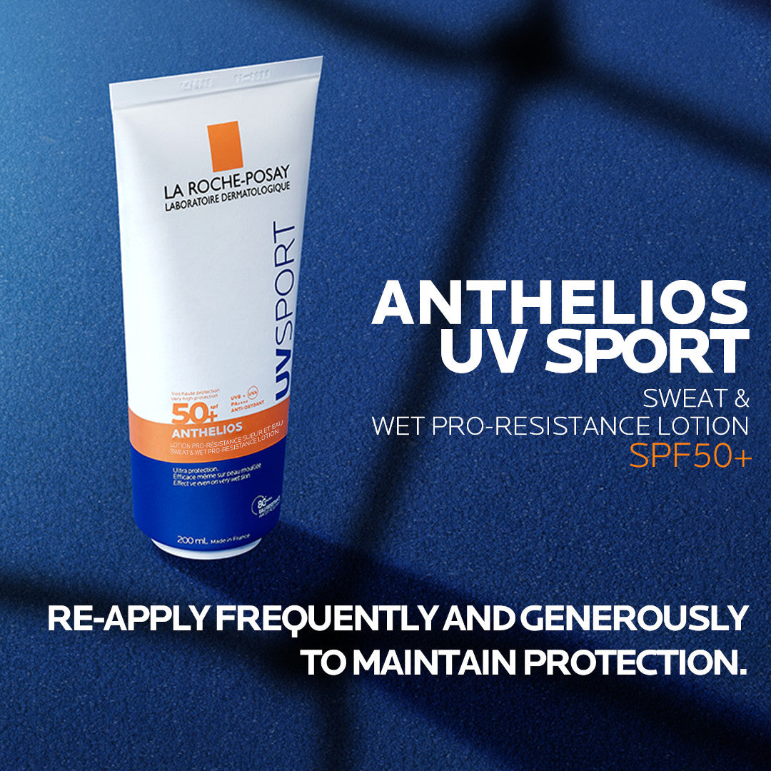 La Roche-Posay Anthelios UVSPORT Sweat & Wet Pro-Resistance Lotion SPF50+