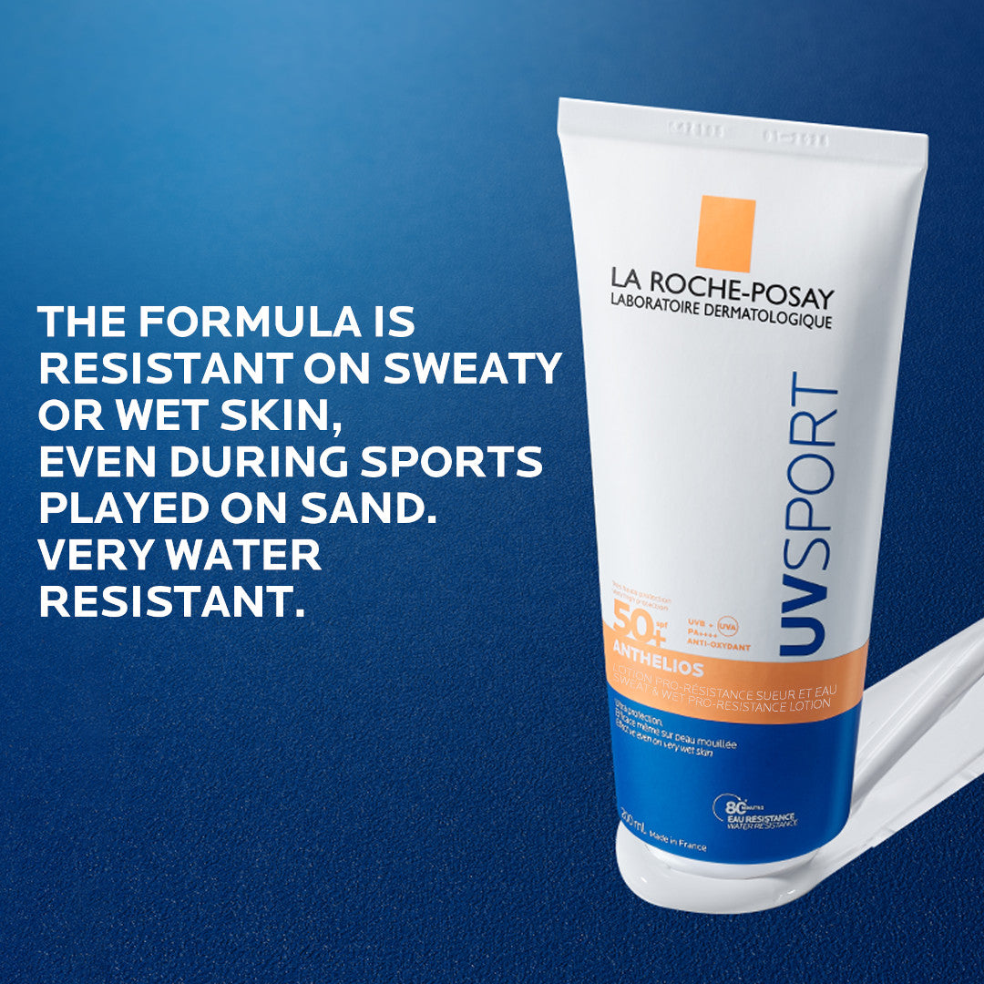 La Roche-Posay Anthelios UVSPORT Sweat & Wet Pro-Resistance Lotion SPF50+