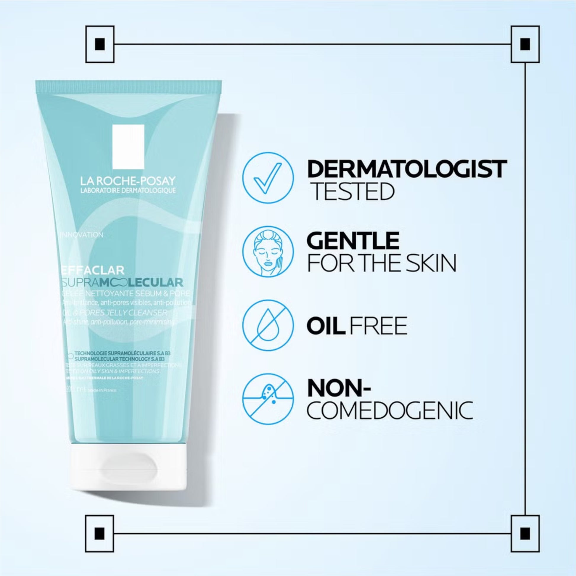 La Roche-Posay Effaclar Supramolecular Oil & Pores Jelly Cleanser