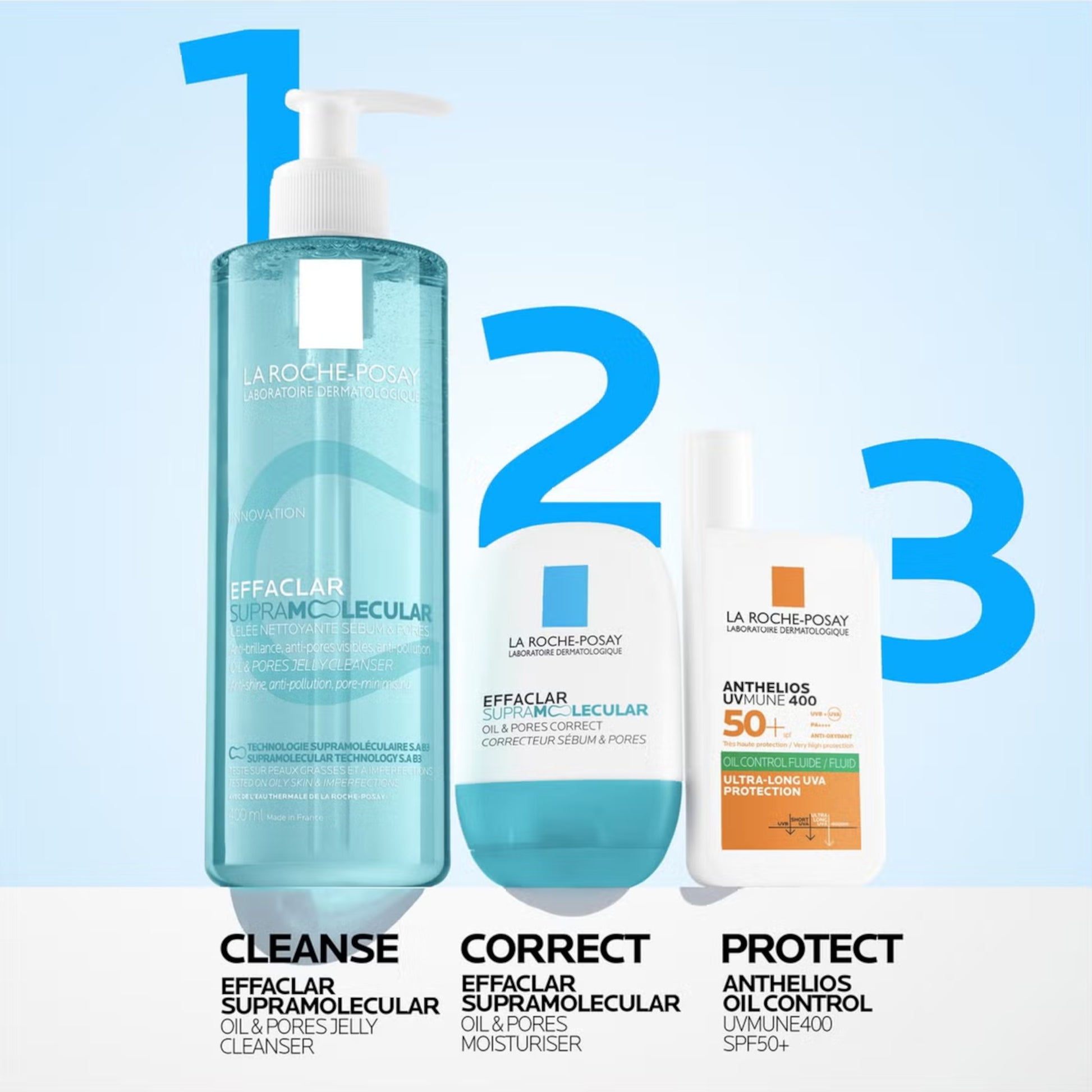 La Roche-Posay Effaclar Supramolecular Oil & Pores Jelly Cleanser