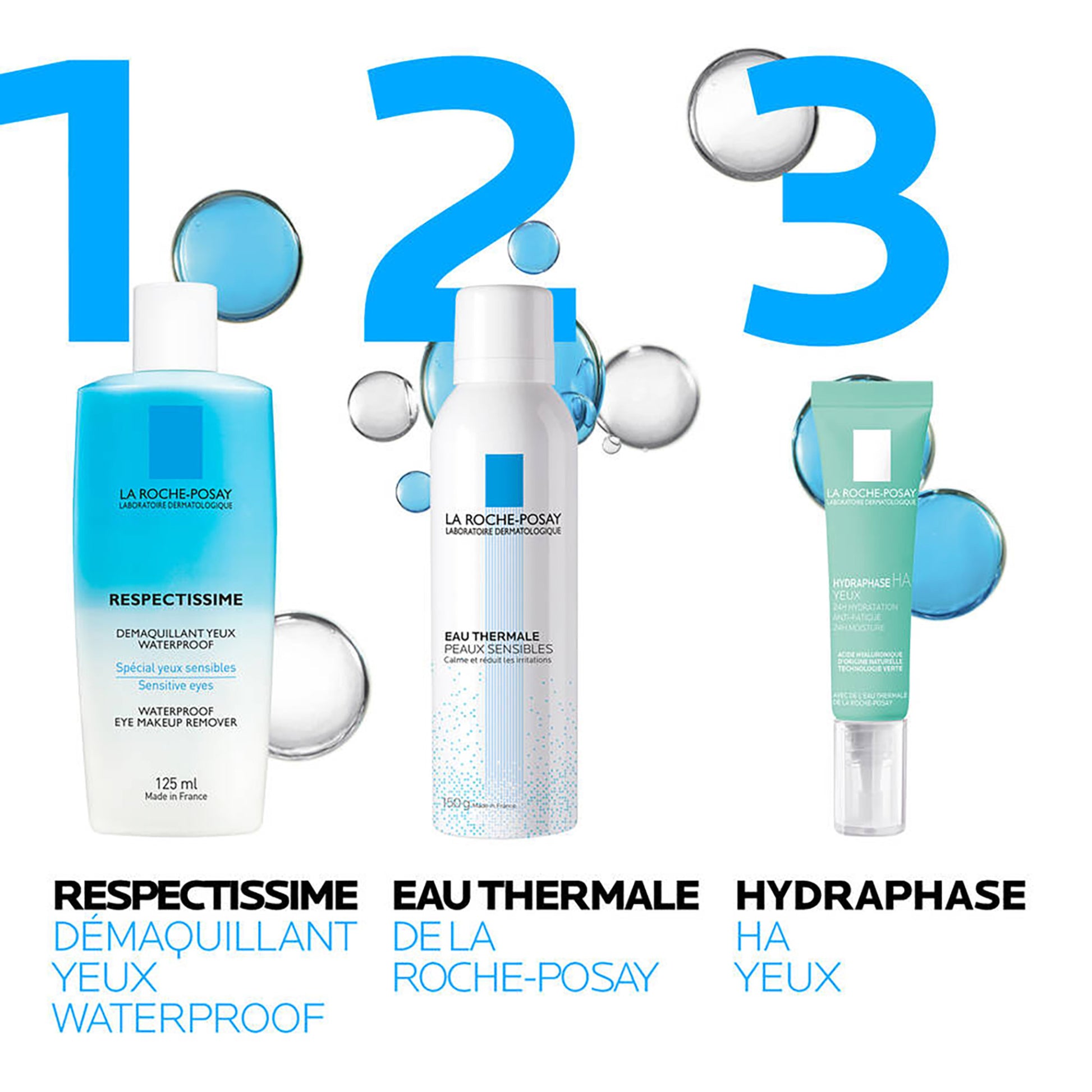 La Roche-Posay Toleriane Respectissime Waterproof Eye Makeup Remover