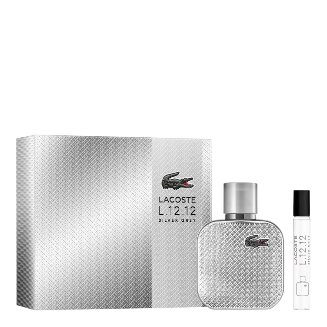 Lacoste L.12.12 Silver Grey Eau de Parfum 50ml Gift Set - 50ml