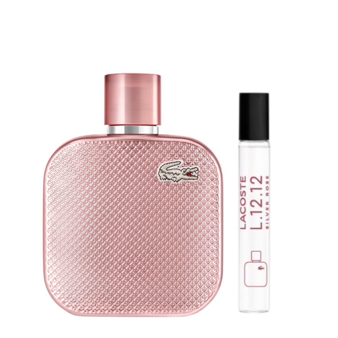 Lacoste L.12.12 Silver Rose Eau de Parfum 50ml Gift Set