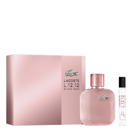 Lacoste L.12.12 Silver Rose Eau de Parfum 50ml Gift Set